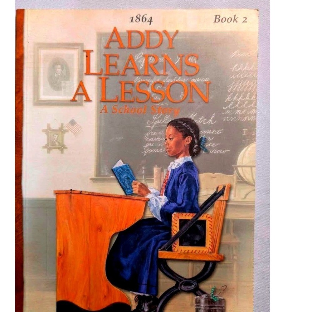 VTG. Paperback ~ The American Girls Collection, Meet Addy & Addy Learns a Lesson - Picture 9 of 10